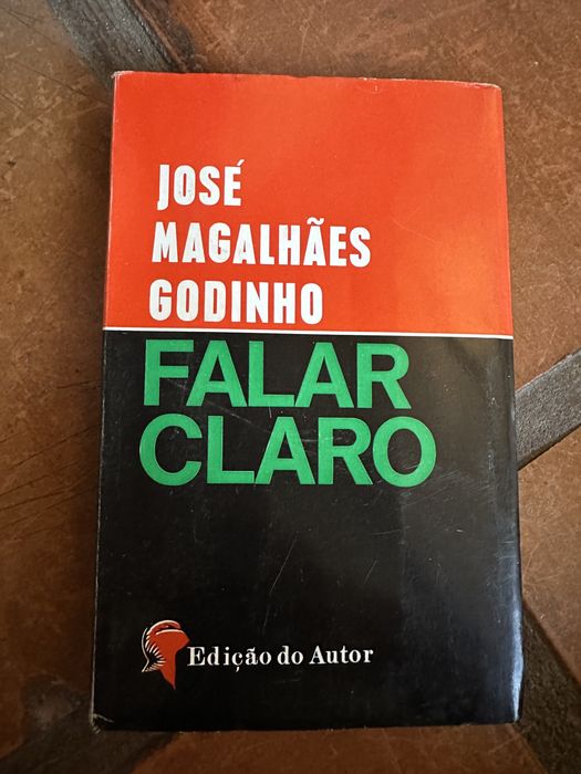 Livro raro de José Magalhães Godinho: falar claro