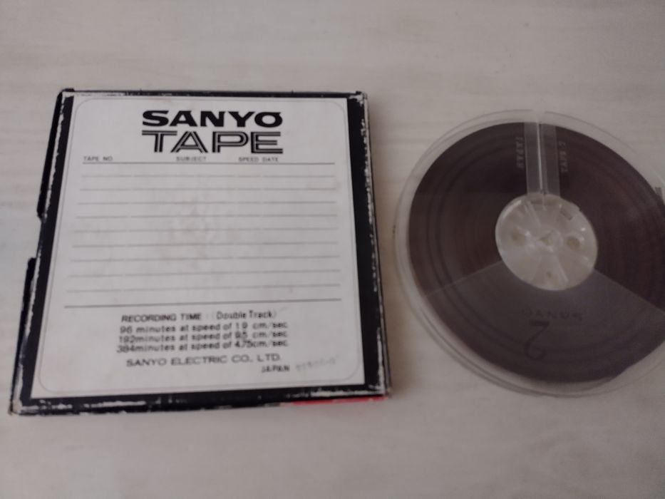 Sanyo Tape Reel Model AS-735, 18 cm64738492491139122