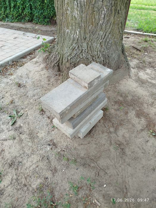 Kostka brukowa z rozbiórki