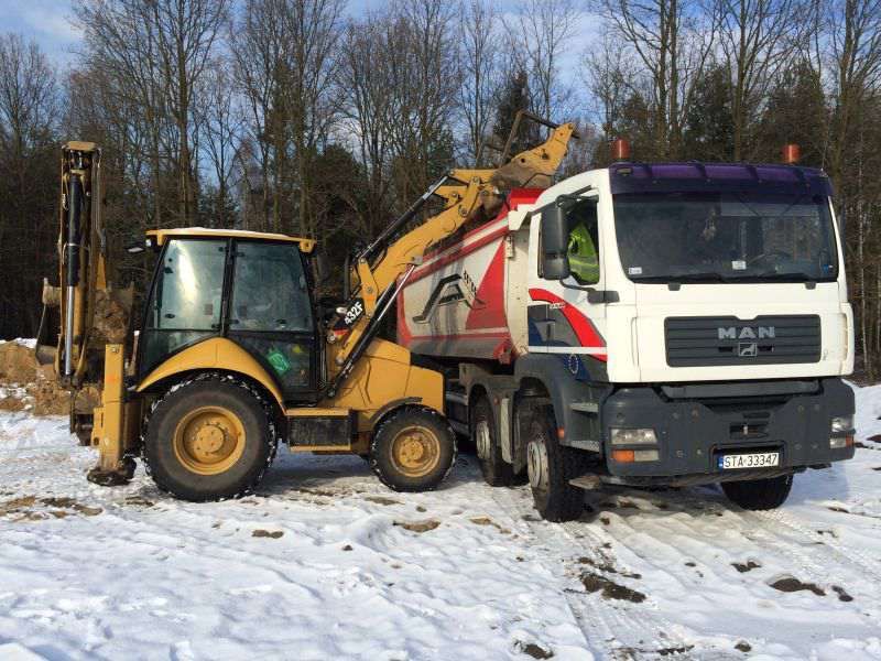 Roboty ziemne, wykopy, kruszywa, fundamenty, niwelacja