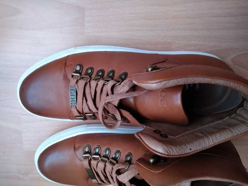 Buty Skórzane r.42 za kostkę ,męskie