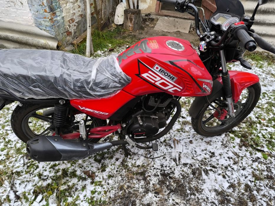 Продам новий мотоцикл вайбер 200, 2021р випуску