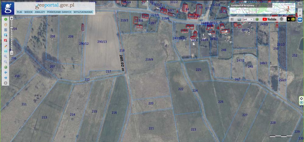 Sprzedam łąkę 2 hektary