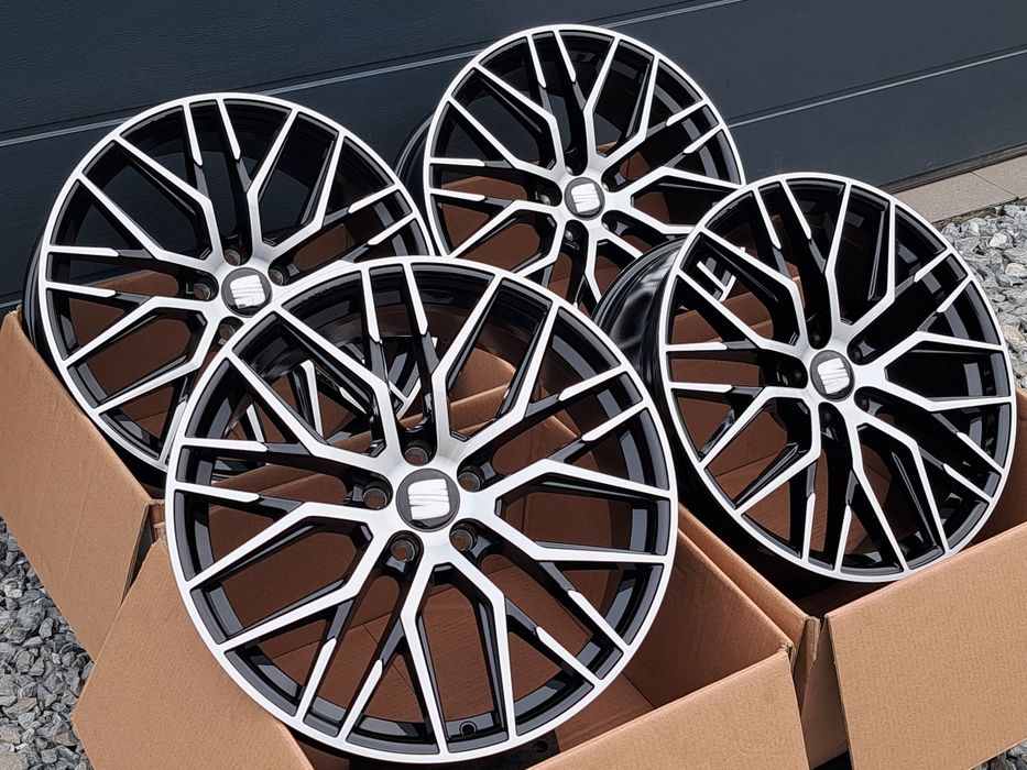 Alufelgi 18 SEAT 5x112 Alhambra Altea Ateca Leon Tarraco Exeo CNC RS4