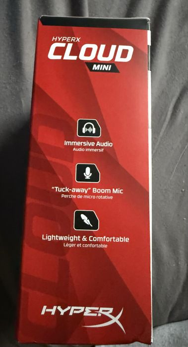 Słuchawki przewodowe z mikrofonem HyperX Cloud Mini Nauszne