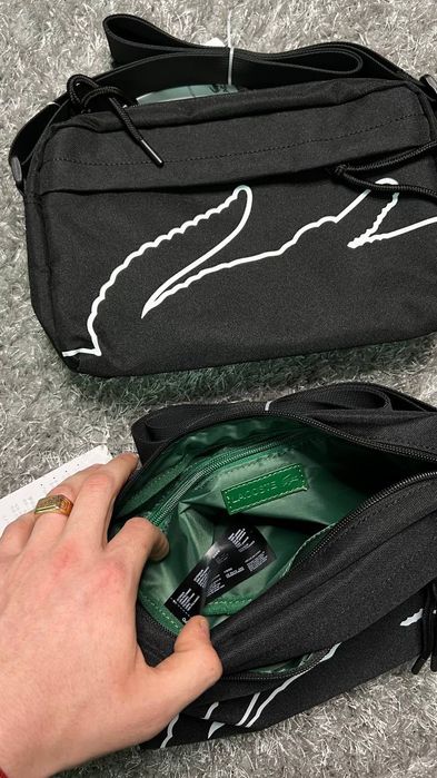 Сумка через плече LACOSTE Месенджер Барсетка Лакоста мужская женская