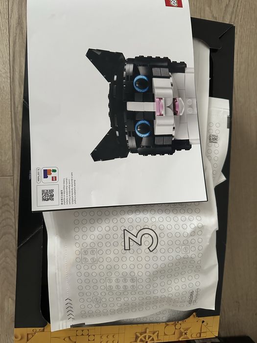 Конструктор Lego 21349 Ideas Tuxedo Cat (Чорно-білий кіт)