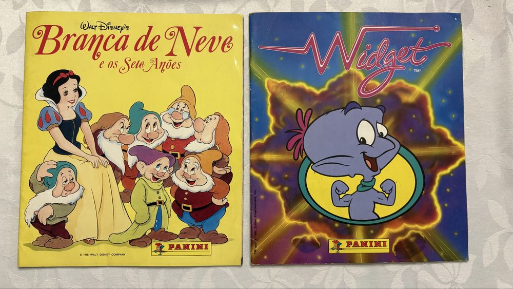 Cadernetas Disney Panini