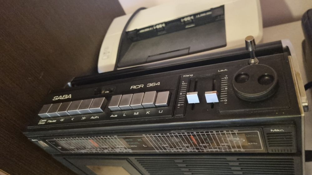 Radiomagnetofon Saba RCR 364