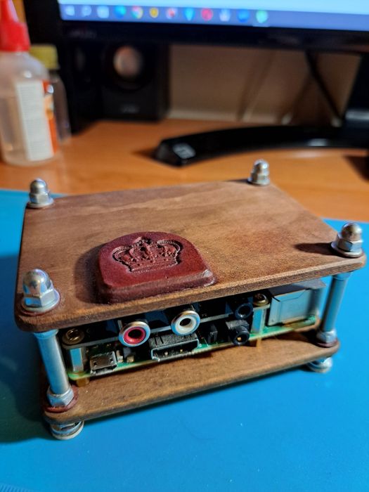 Hi Res плеер на основе Raspberry Pi3b+.
