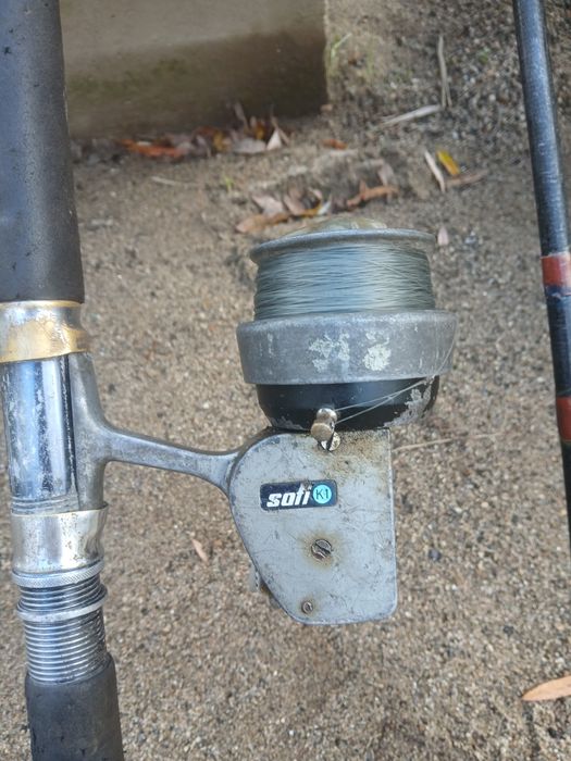 Cana de pesca em bom estado