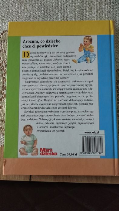 Sekretny język noworodków, niemowląt,małych dzieci