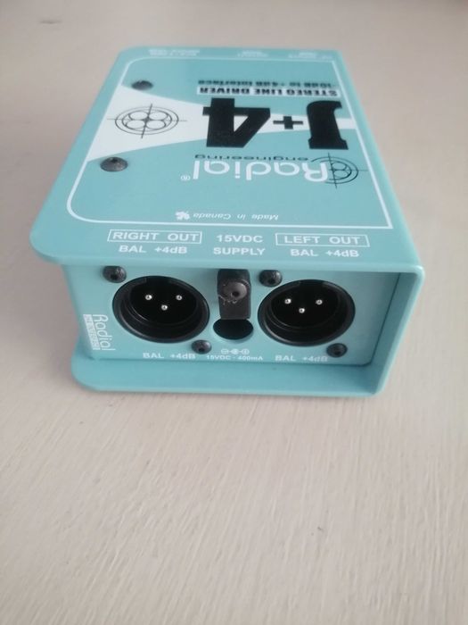 Vendo Driver de linha Stereo Radial Engineering J+4