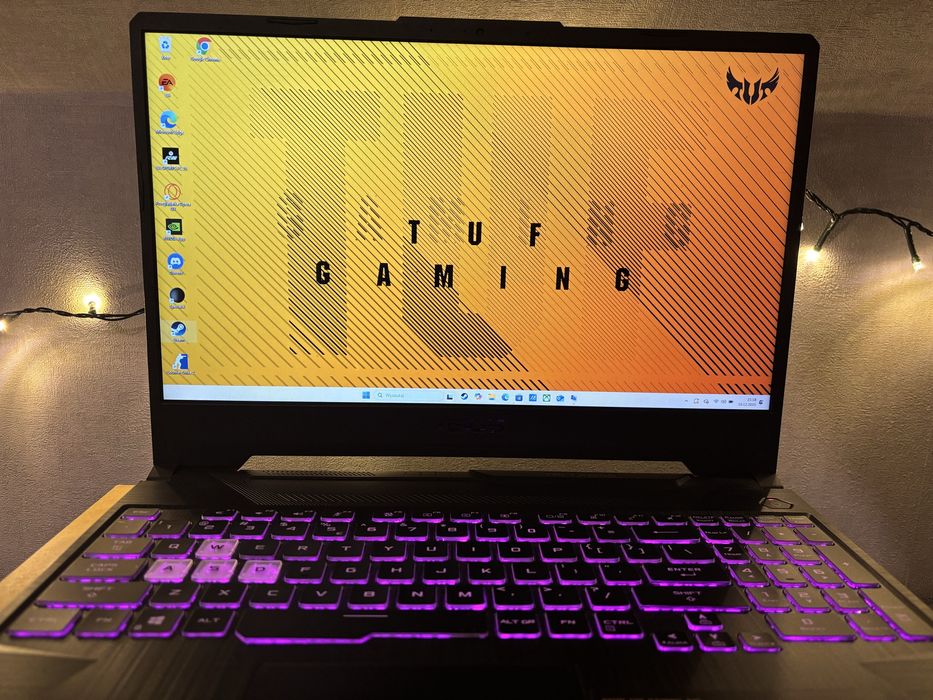 Laptop ASUS TUF Gaming A15 FA506 – Ryzen 7 / GTX 1650 Ti / 144 Hz