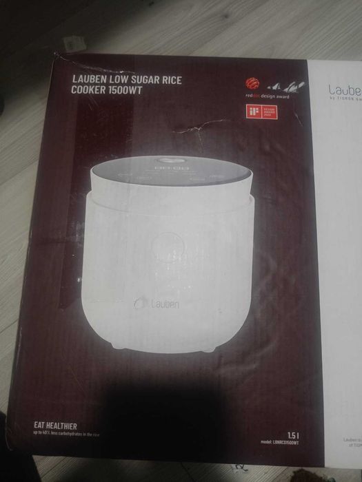 Рисоварка Lauben Low Sugar Rice Cooker 1500WT