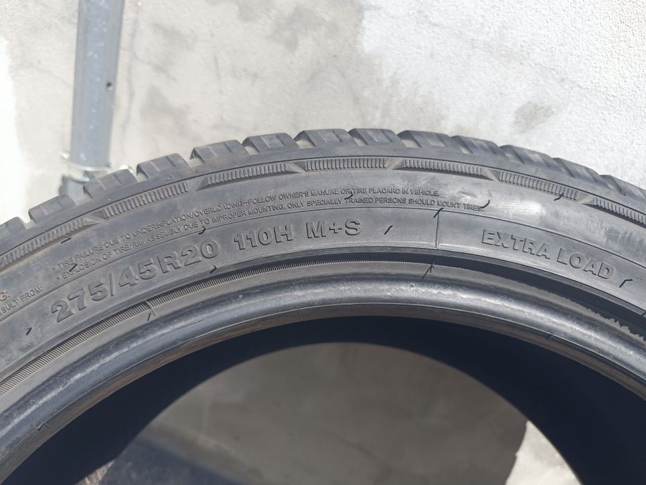Vendo 4 pneus 275/45/20