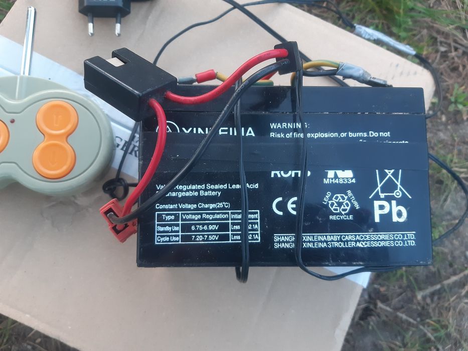 Autko elektryczne zabawka Mercedes.