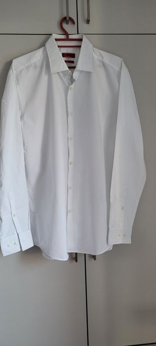 Biała koszula Hugo Boss L