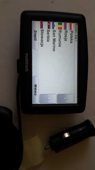 TomTom XL nawigacja z mapą Polski i Europy