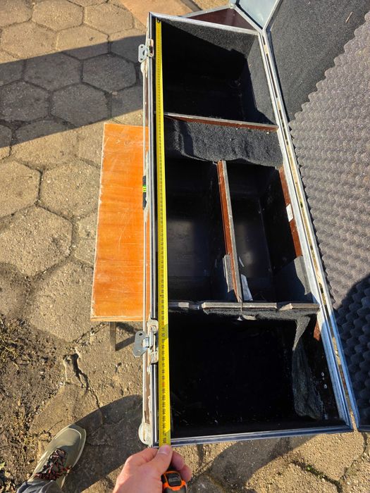 107x33x17 flightcase case KUFEREK skrzynia kablarka FAKTURA