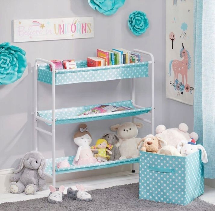 mDesign regał organizer na zabawki 3-poziomy półek
