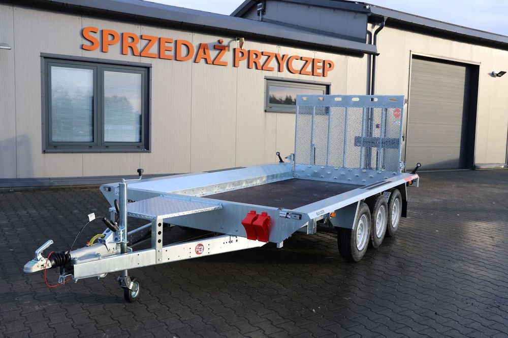 TEMARED /MARTZ BUILDER 3 4018/3 S 3,5T ,Koła 14C, 400x180x30 do przewozu sprzętu budowlanego, TRAP, DMC 3500kg, 3 osie,