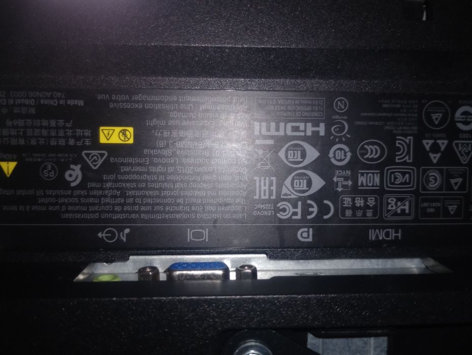 Monitor Lenovo ThinkVision