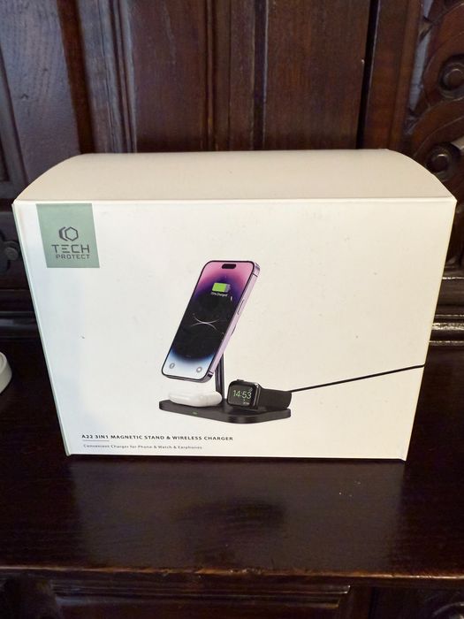 Magnetic Magsafe Charger 3IN1 A22 (White)