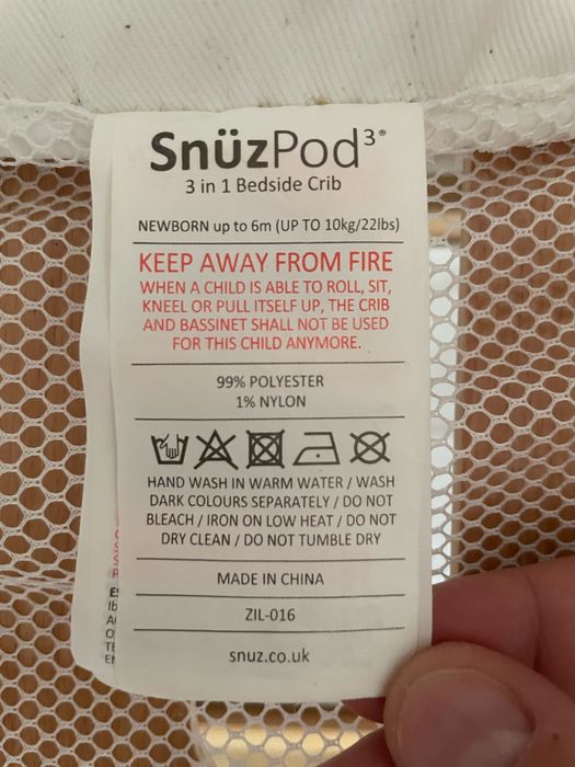 Łóżeczko dziecięce SnuzPod3 - naturalne i wielofunkcyjne