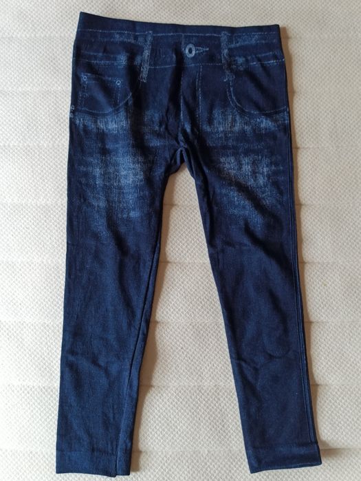 Nowe legginsy dziewczęce rozm. 98/104