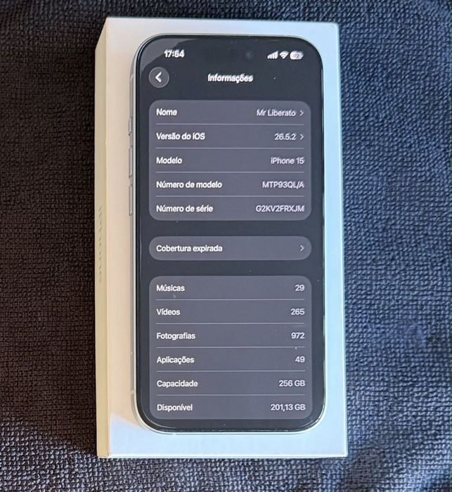 Iphone 15 Blue Edicion 256GB
