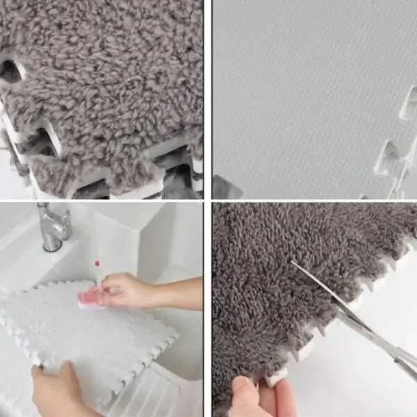 Модульний килим-пазл 30×30 см 20 плиток