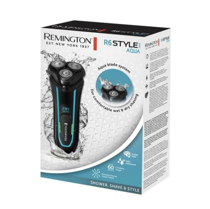 Nowa golarka Golarka REMINGTON R6 Style R6000 Na mokro i sucho