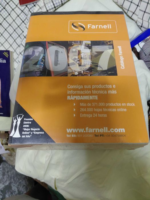 Catálogo Técnico Farnell 2007 Novo Selado