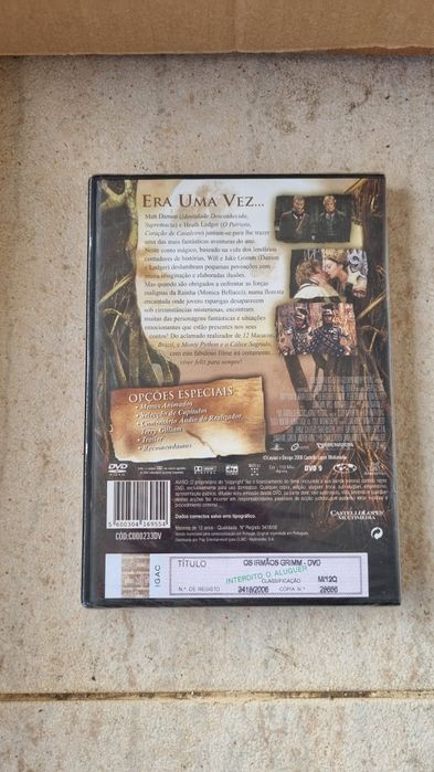 Dvd irmãos grimm