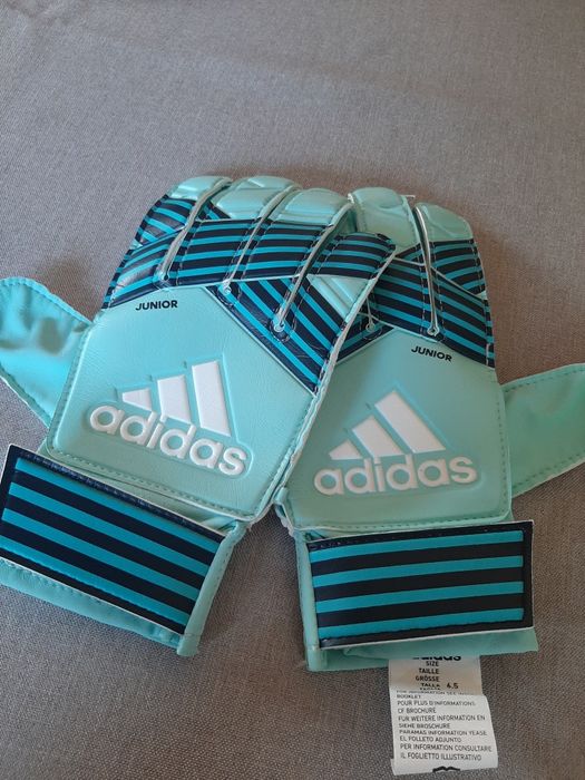 J. Nowe Rękawice bramkarskie junior adidas roz. 6.5