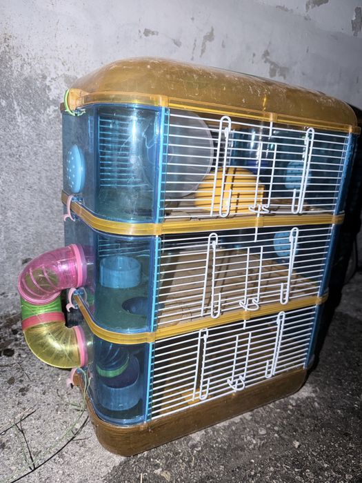 Gaiola hamster 3andares