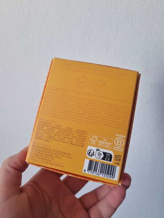 Rituals Mehr shampoo and body bar kostka myjąca pomarańczowa