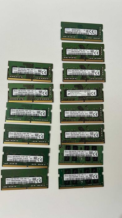 Memória RAM SO-DIMM portátil - 4gb / 8gb DDR3 / DDR4