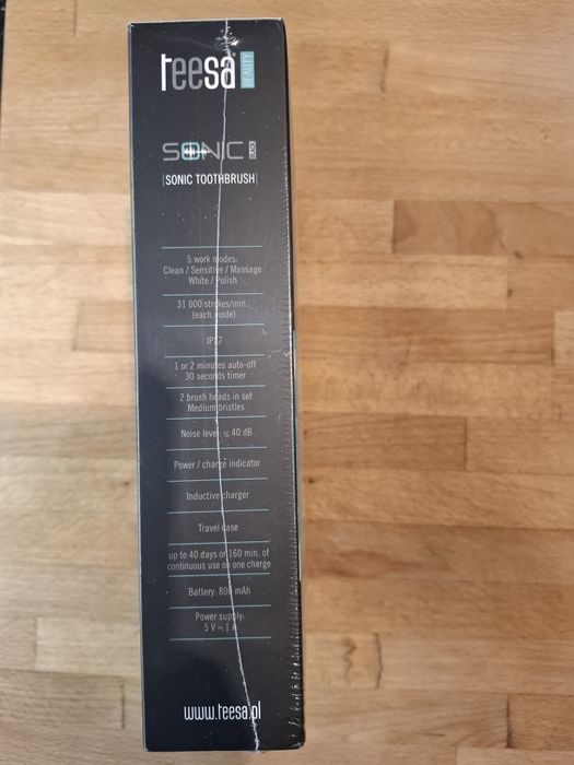 Soniczna szczoteczka TEESA Sonic Black TSA8015