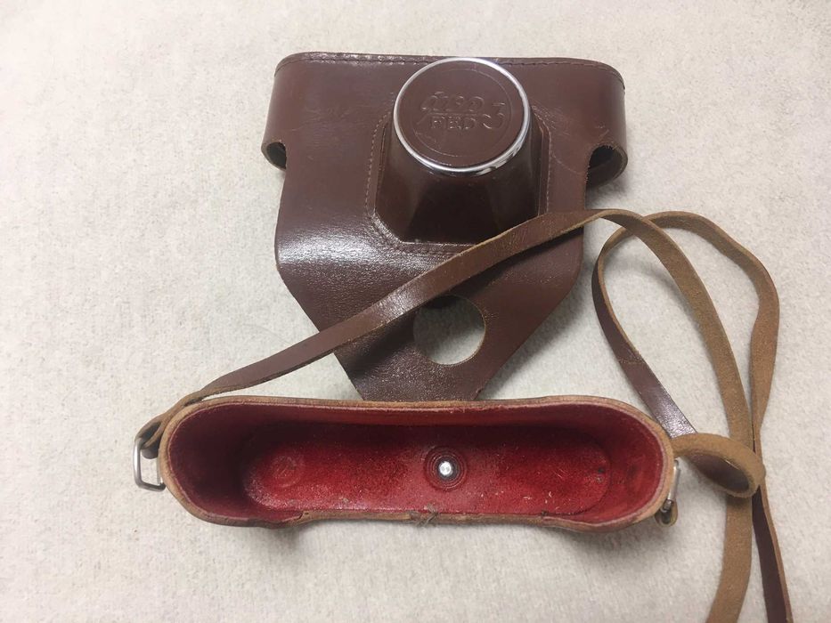 Stary aparat fotograficzny FED-3 PRL ZSRR zadbany