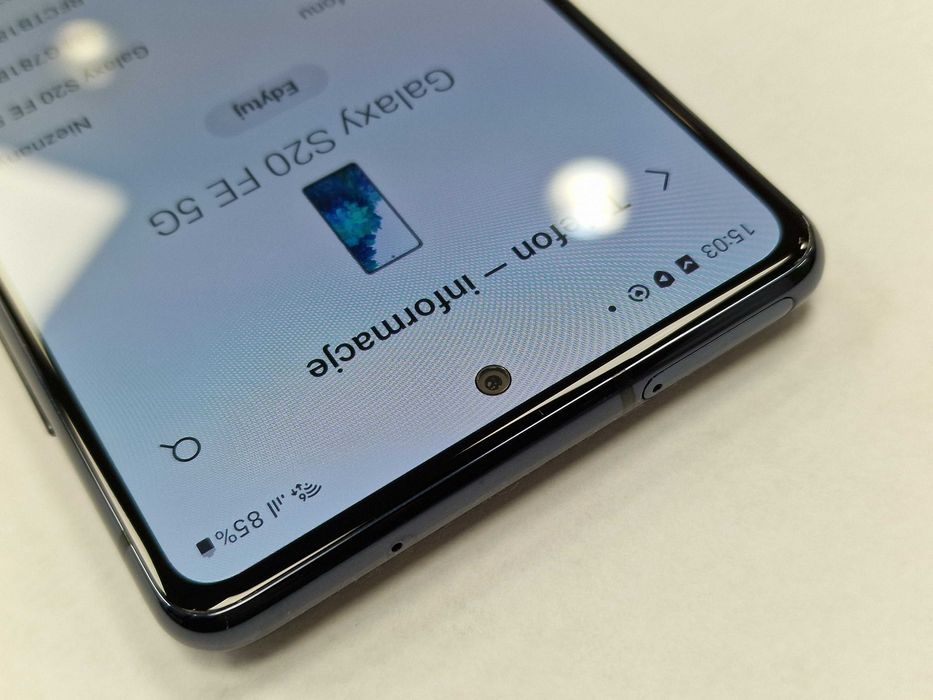 Samsung Galaxy S20 FE 5G Dual SIM/ 6GB/ 128GB/ Cloud Navy + ładowarka