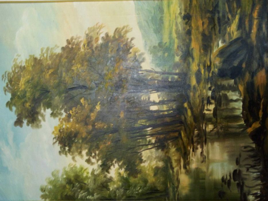 Quadro Óleo sobre Tela - David Levy Lima