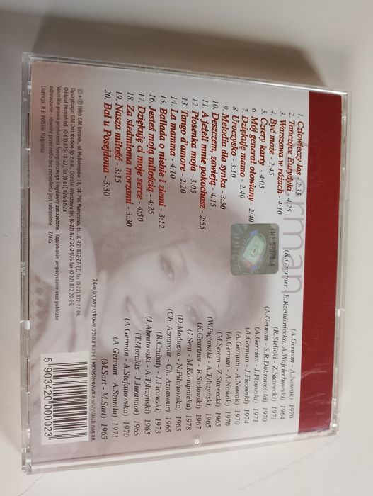 Anna German platynowa kolekcja CD Złote Przeboje