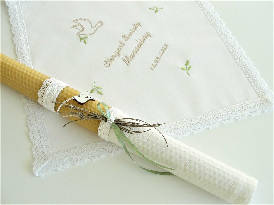 Zestaw do chrztu z serii "przyroda".