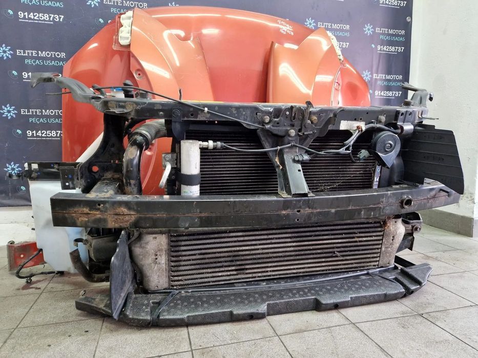 Frente completa usada NISSAN QASHQAI J10 DCI capot parachoques