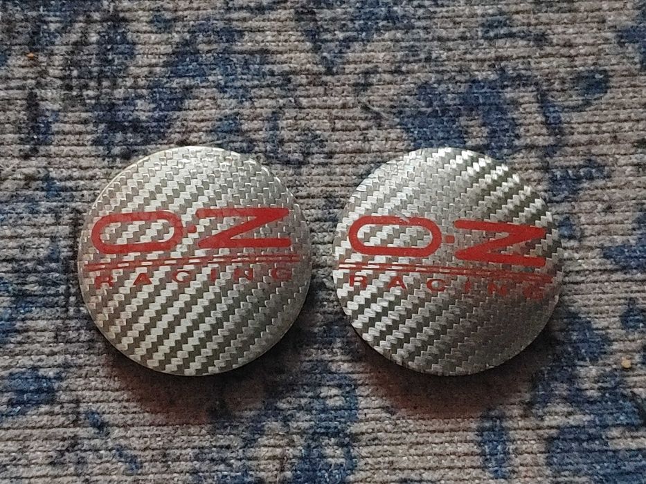 Dekielki alufelgi OZ M582 CARBON oryginał 55mm x 51mm cena za 2 sztuki