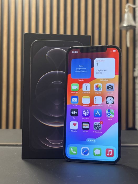 iPhone 12 Pro 128gb + pudełko + etui | 85% baterii