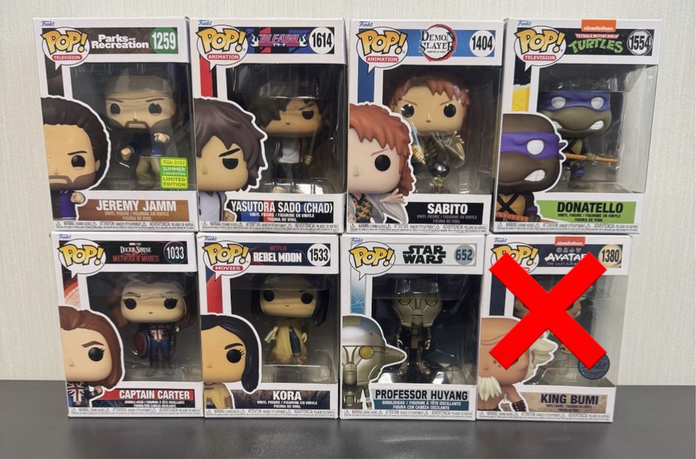 Фігурки Funko Pop