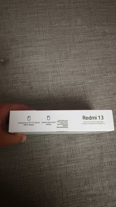 Xiaomi redmi 13 8gb 256gb ROM Midnight Black Novo